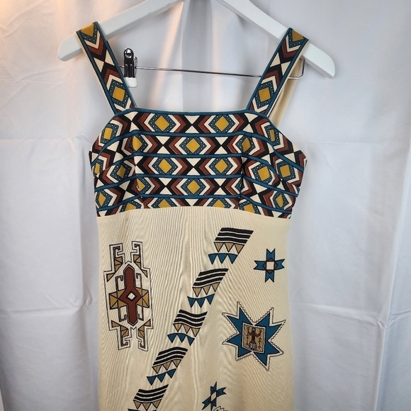 1970S Alfred Shaheen Printed Maxi Gown size 12 in EUC - Picture 2 of 9